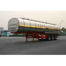 42000L Carbon Steel Q345 Tank Trailer for Chemical Fluid Delivery (HZZ9404GHY)